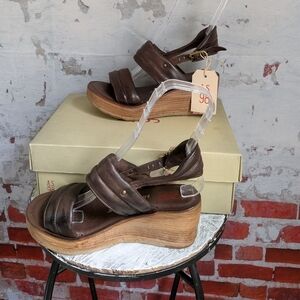 Bed Stu Wedge Sandals NWT/ Box
